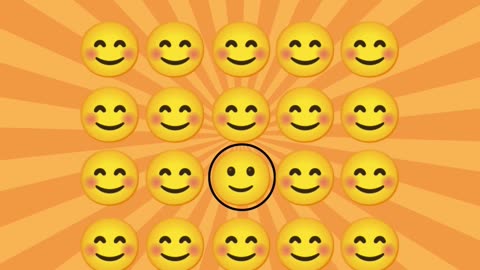 😃 Find the Different Emoji Challenge! 🤔