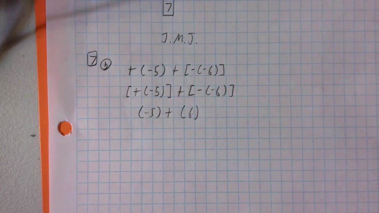 Saxon Algebra 1 Lesson 7 (b)