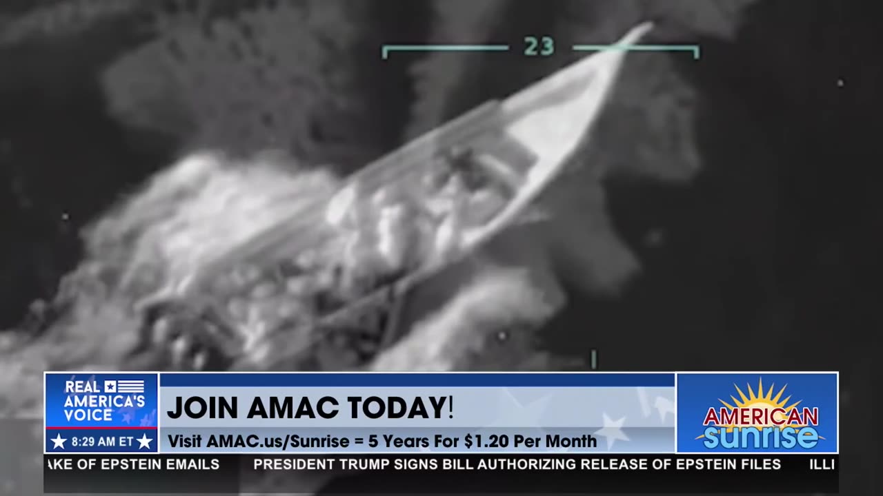 DRUG BOATS ARE ‘COMBATANTS’ ON THE OPEN OCEAN