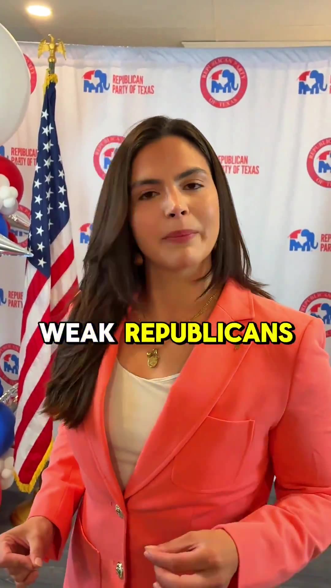 Valentina Gomez: "Vote for Me So We Can Kick Every Dirty Muslim Out of Texas"
