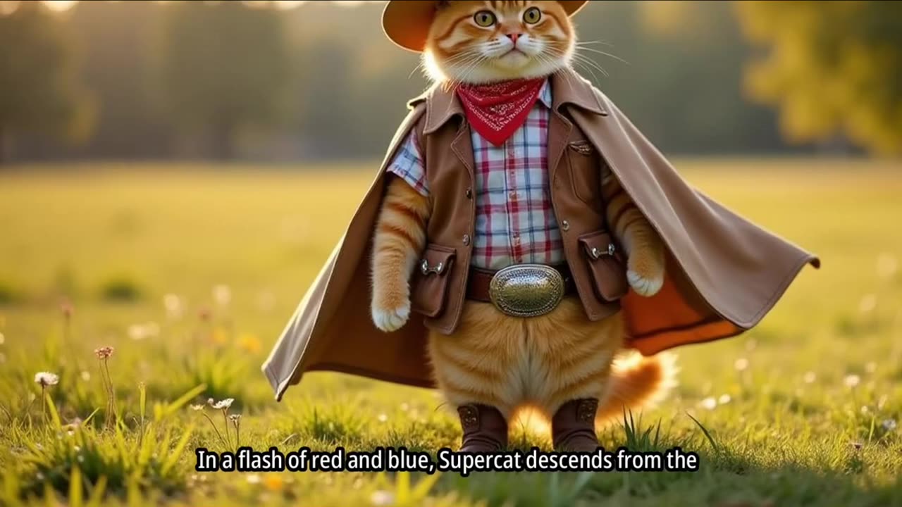 Supercat Saves the Day: A Heartwarming Tale of Kindness 🐾✨