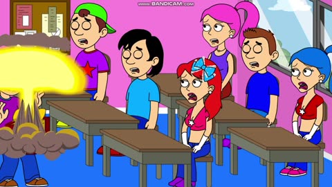 Mike Turns Ms. Salli Into A Christmas Present/Grounded