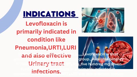 Uses of levofloxacin