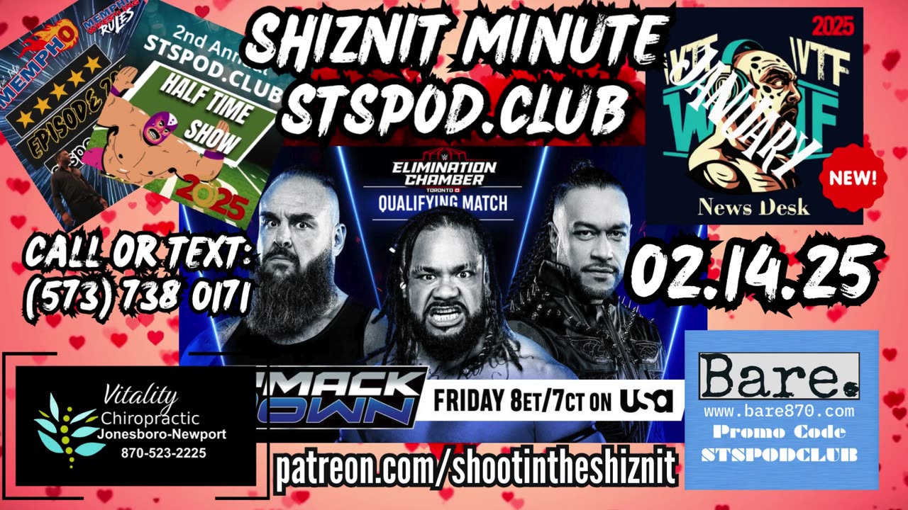 SHIZNIT MINUTE 02.14.25 -BT TALKS SDL!