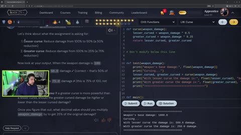 Gamer to Engineer: Learning Python on Boot.Dev #5