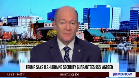 Democrat Senator Chris Coons Says Trump Can End Ukraine War