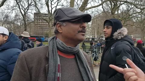 Speakers Corner- Uncle Sam - what do Muslim Women get in Heaven - No Answers, On (1)