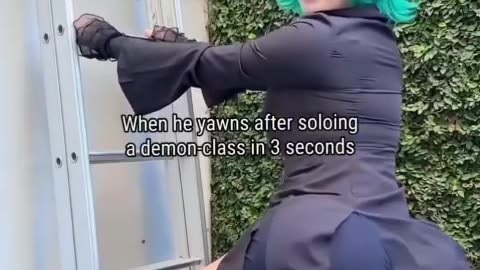 I'm caught twerking my fat ass.