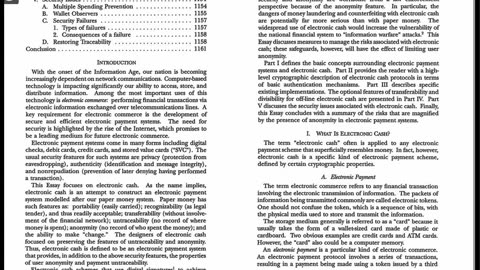 HOW TO MAKE A MINT: The Cryptography of Anonymous Electronics Cash