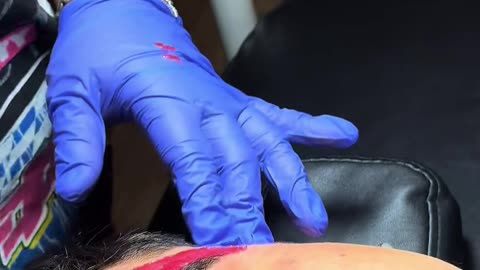 @kayracostales Eyebrow Waxing Demo | Sexy Smooth Cherry Desire Scented Hard Wax for Sensitive Skin