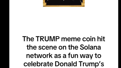 TRUMP COIN – The Official Trump Meme Coin?