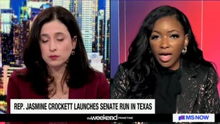 MS NOW Host Gives Jasmine Crockett Chance To Outline Policy Agenda