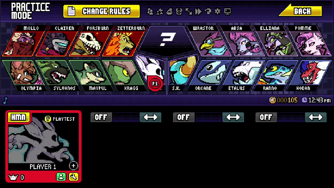 Getting Back Into Rivals. - Rivals Of Aether Steam Edition.