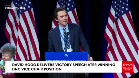 David Hogg is Elected As DNC Vice-Chair