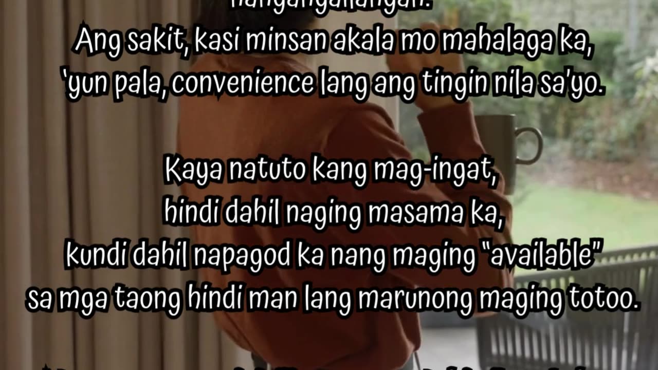 Lalapit lang kapag may kailangan