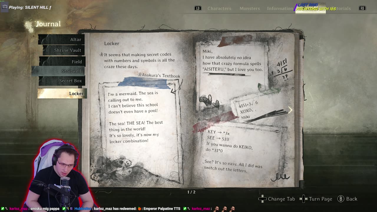 MiChElLsWe || SILENT HILL ƒ Fog, Fear & Goof Mode ON
