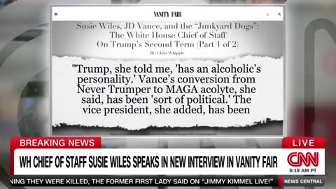 White House Chief of Staff Susie Wiles hits back at the “disingenuously framed hit piece”