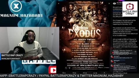 EXODUS LIVE WATCH ALONG NO AUDIO & VIDEO
