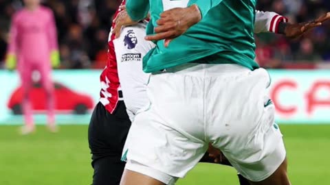 New footage shared online could change everything about Van Dijk’s Brentford penalty!