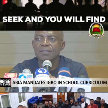 Aba Mandated Igbo In School Curriculum - Welcome to the official YouTube, Igbo Community of Wales