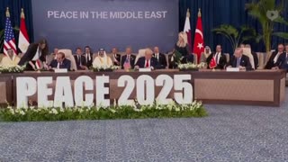 🟢 WATCH: President Trump Signs Gaza Peace Deal -- "It's going to hold up."