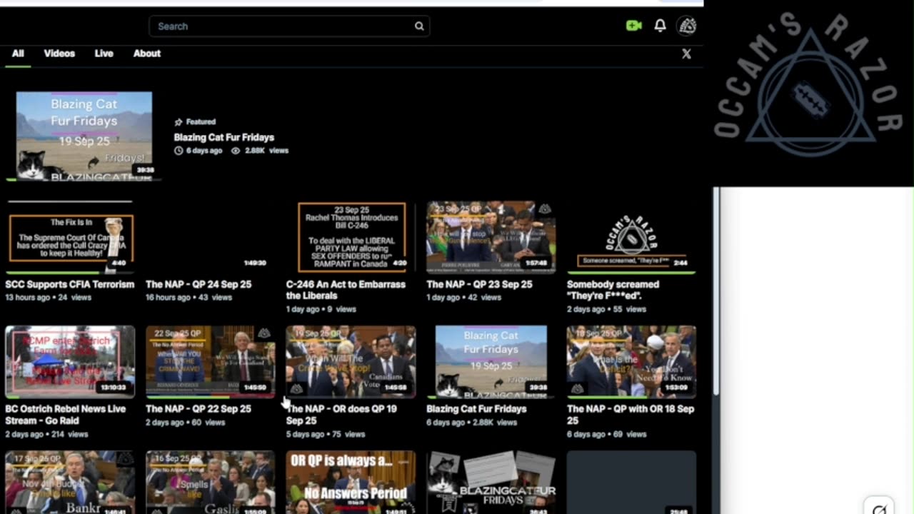 Account/Channel Glitching - go to CommieTube B/U in description