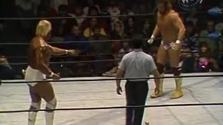 (1985.10.13) Hulk Hogan vs Randy Savage - WWF