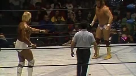 (1985.10.13) Hulk Hogan vs Randy Savage - WWF