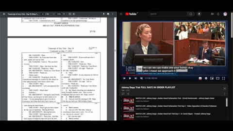 Couples react: Depp vs Heard transcripts of the trial day 17 (part 2)