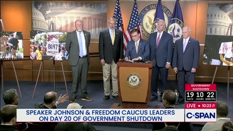 House GOP Blames Senate Dems for Shutdown “Stunt” | Mike Johnson | US Politics | Amaravati Today