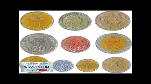 Portugal 10 Mixed Coins Escudos Centavos Christ Cross Review