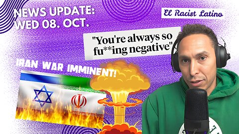NEWS Wed. 08. Oct: Peace Deal, IMMINENT Iran WAR
