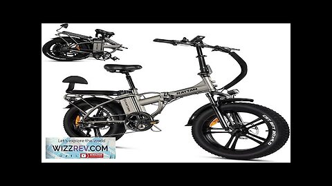 Rattan Peak 1200W Electric Bike for Adults 28MPH Foldable Electric Bike Review