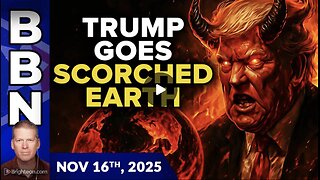 11 16 25 Mike Adams Trump goes SCORCHED EARTH against his own base, as former fans BURN MAGA HATS