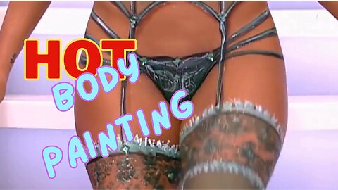 Hot - Sensual body painting...