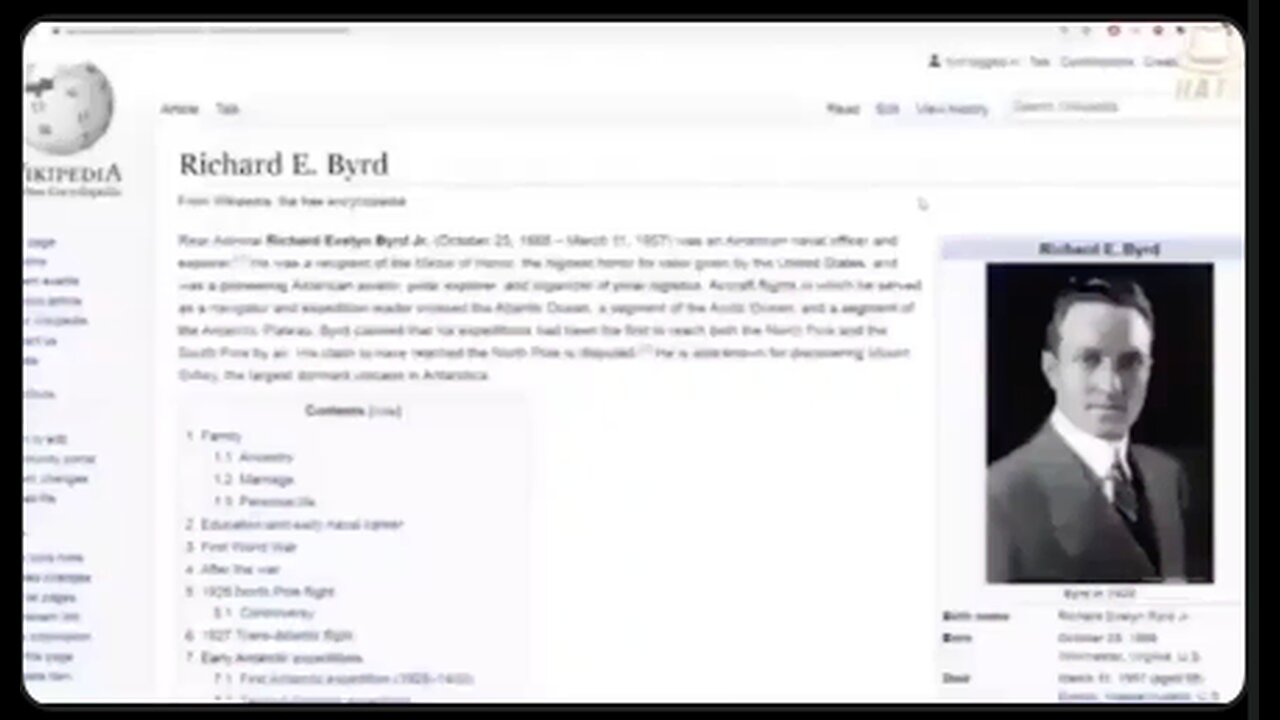 Admiral Byrd: Order of the penguin? Masons? Hidden Hand? Antarctica? Mermaids? Interesting Info