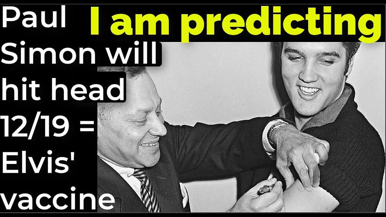 I am predicting: Paul Simon will hit head Dec 19 = Elvis' shot