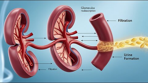 Kidneys work explained in 3D_ the formation of urine