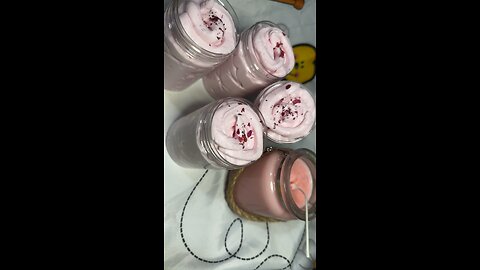 Whipped rose soap