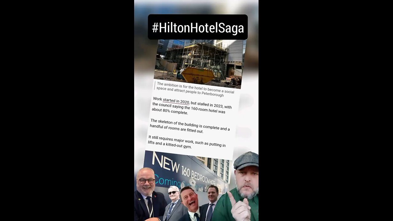 £17m+ worth of taxpayers money tied up in #HiltonHotelSaga‼️