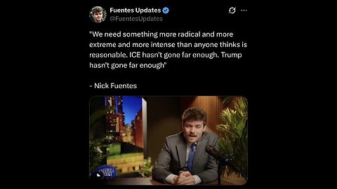 "We need something more radical and more extreme and more intense Ice