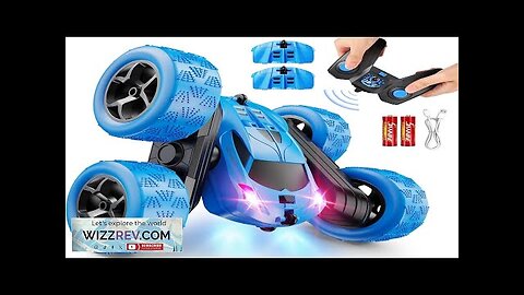 Remote Control Car RC Cars Toys for Kids Ages 6-12 4WD Stunt Review