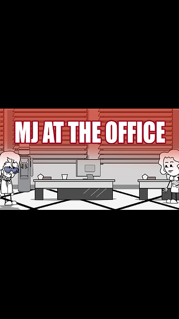 MJ working at the office be like...