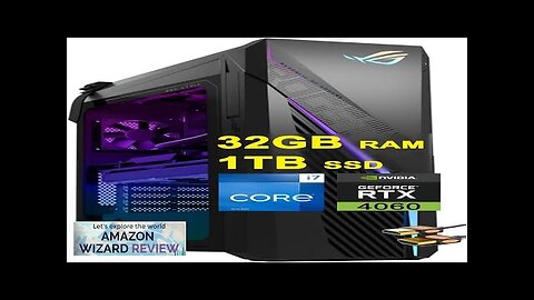 ASUS ROG Strix G16CH Gaming Desktop Intel 16-core i7-13700F (Beats i9-12900F) 32GB Review