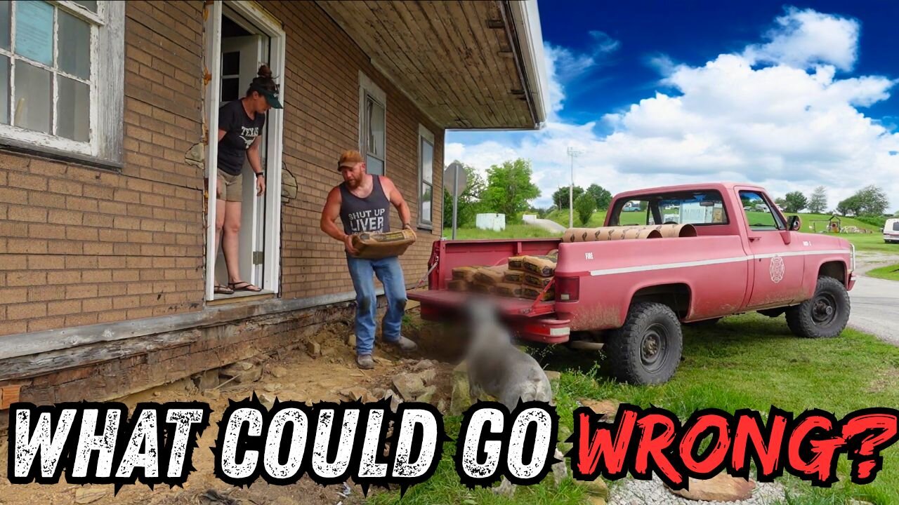 Rebuilding A Front Porch On A 1700's Farmhouse