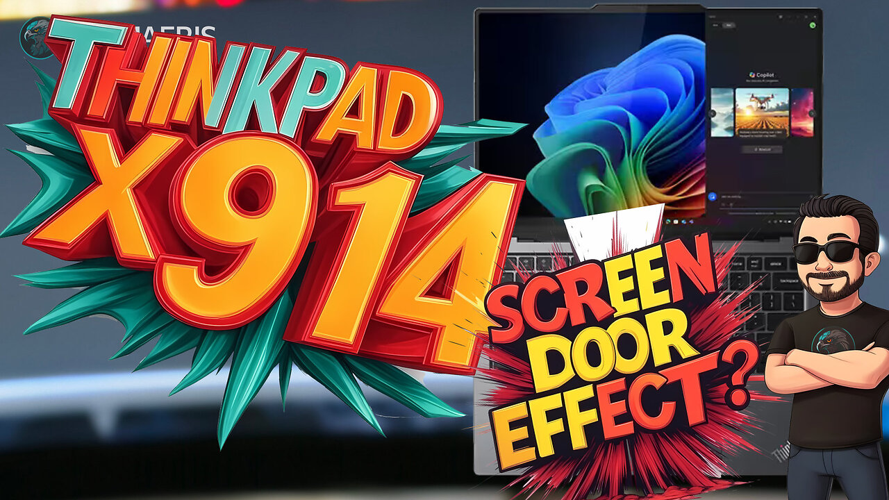 Does The ThinkPad X9 Have Screen Door Effect?