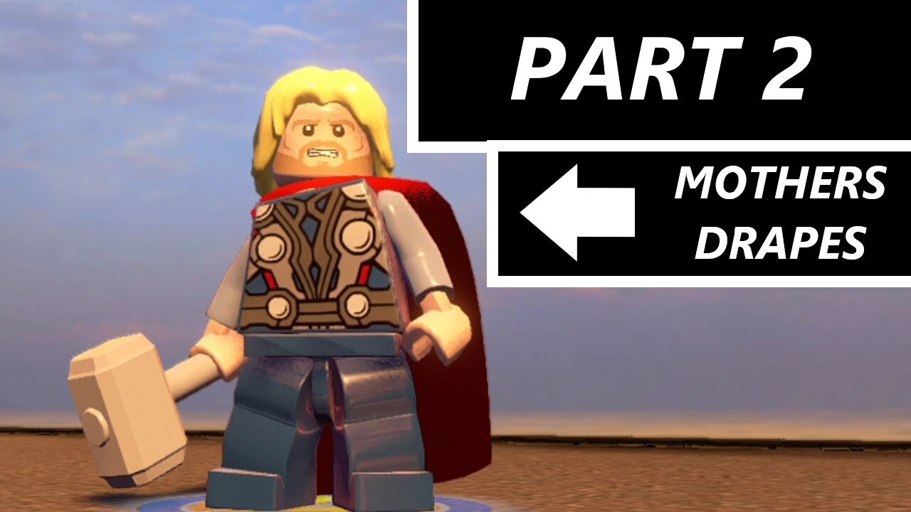 Does Your Mother Know That You Wear Her Drapes | LEGO Marvel's Avengers (Part 2)