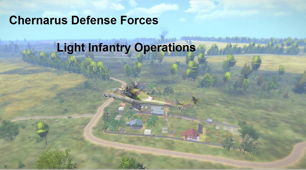 Gunship attack at Gavrilovka: Chernarus Defense Forces Defensive Combat Operations in Beketov