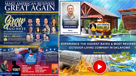 Outdoor Home Remodeling | How to Grow a Successful Outdoor Home Remodeling Business + Celebrating the EPIC Growth of PMHOKC.com + Join Eric Trump At Clay Clark's Dec. 4-5 ThrivetimeShow.com Business Conference