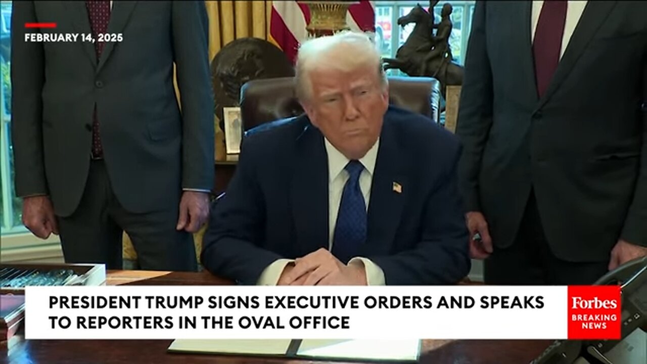 WATCH: Trump Celebrates 75,000 Federal Employees Accepting Buyouts